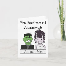You Had Me at Aaaargh Frankenstein and Bride