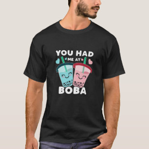 You Had Me At Boba Millk Tea Cute Kawaii Asian Dri T-Shirt