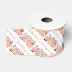 You Had Me At Cancer Survivor Grosgrain Ribbon