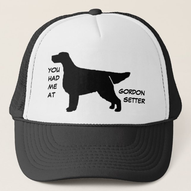 YOU HAD ME AT GORDON SETTER Cap (Front)