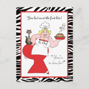 "You Had Us At The First Bite!" Postcards