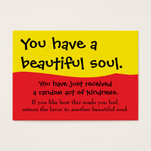You Have A Beautiful Soul Pay It Forward PIF