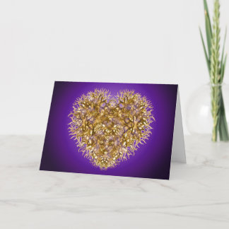 You Have a Heart of Gold Thank You Card