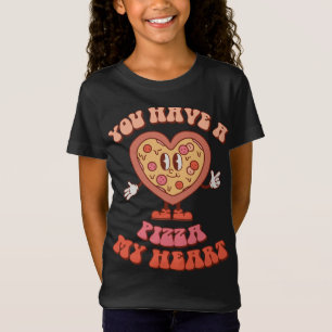 You Have A Pizza Of My Heart Pizza Lover Valentine T-Shirt