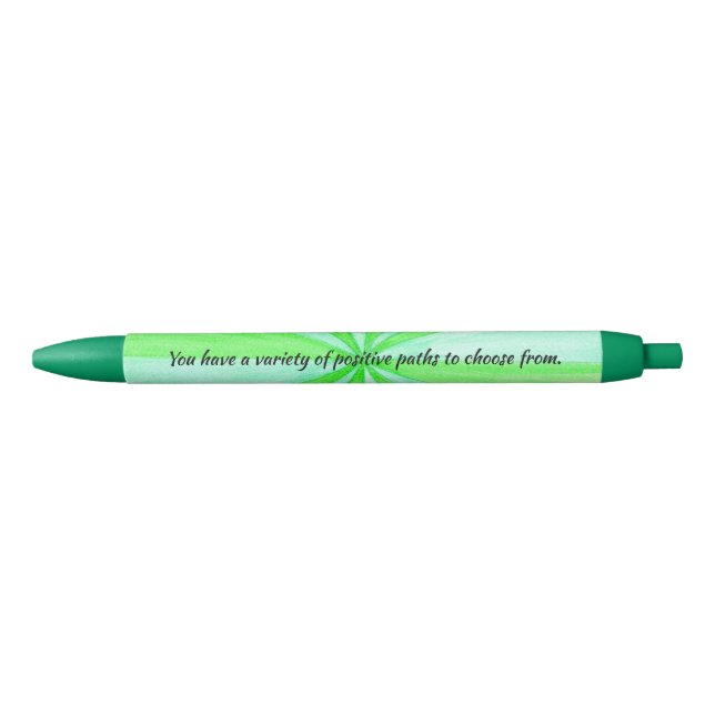 You have a variety of positive paths to choose pen (Front)