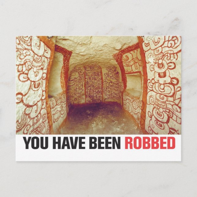 You Have Been Robbed postcard (Guatemala) (Front)
