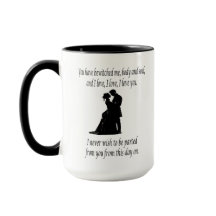 You have bewitched me body & soul Quote Mug