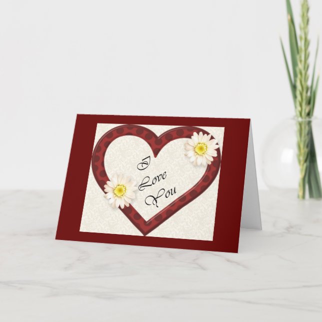 You Have Entered My Heart Card (Front)