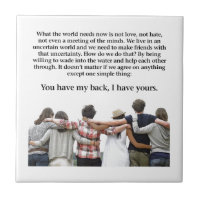 You Have My Back, I have Yours