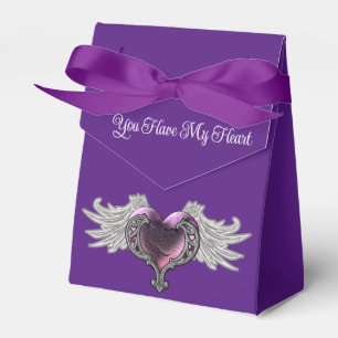 You Have My Heart Pink Personalised Favour Box