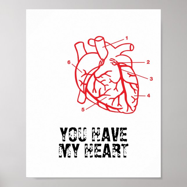 YOU HAVE MY HEART POSTER (Front)
