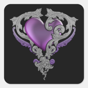 You Have My Heart Square Sticker