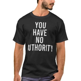 You Have No Authority Funny Jackie Weaver Fan T-Shirt