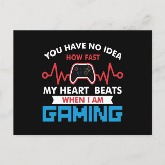 You Have No Idea How Fast My Heart Postcard