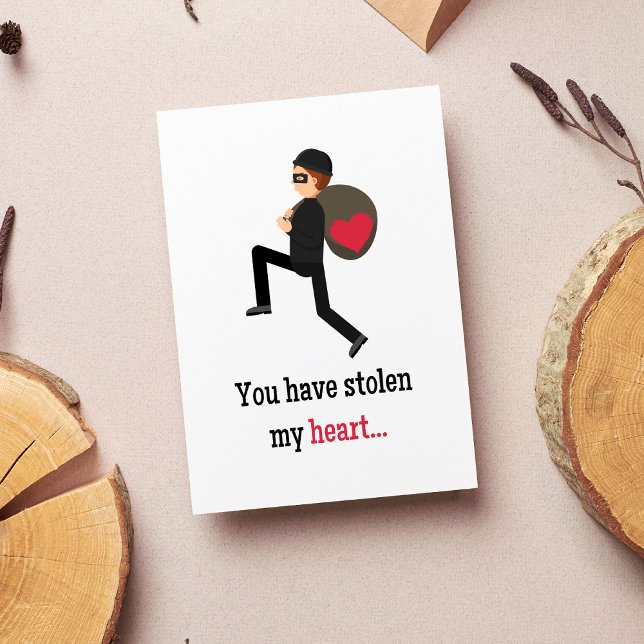 You Have Stolen My Heart Love Confession Card (Creator Uploaded)