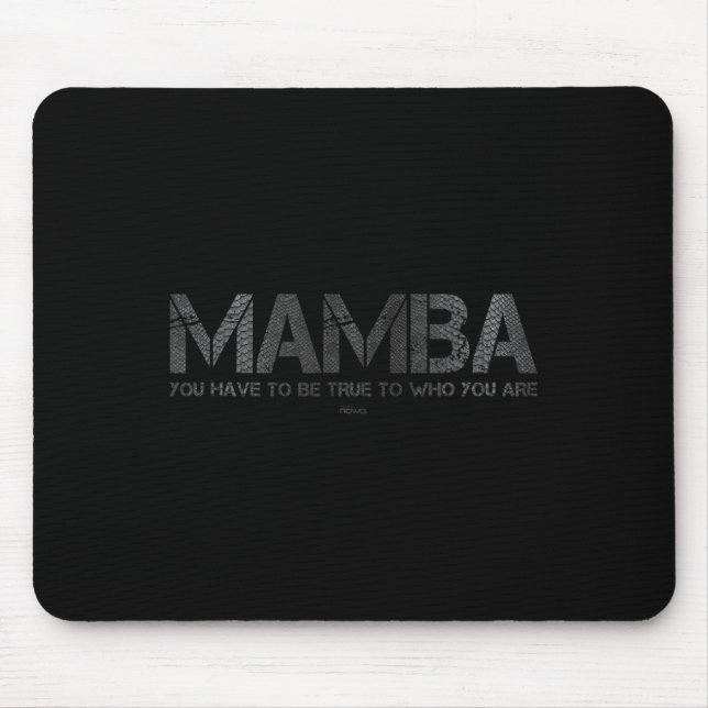 You Have To Be True To Who You Are Basketball Moti Mouse Mat (Front)