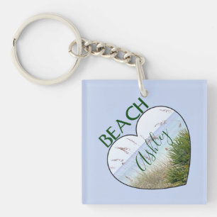 You Heart Destin Beach Key Ring