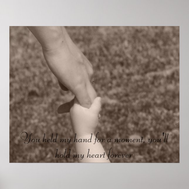 You held my hand for a moment, you'll ho... poster (Front)