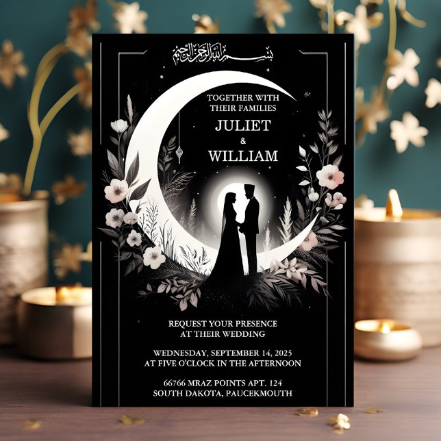 You Henna Islam Nikah Arabic Walima Muslim Wedding Invitation (Creator Uploaded)