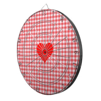 You hit me right in the heart! dartboard