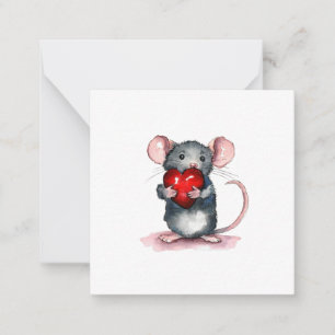 You hold my heart post-card style card