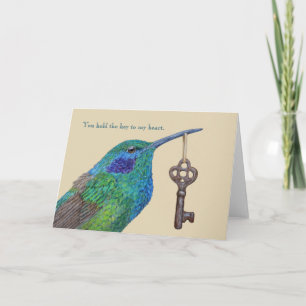 You hold the key to my heart card