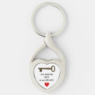You Hold The Key To My Heart Key Ring