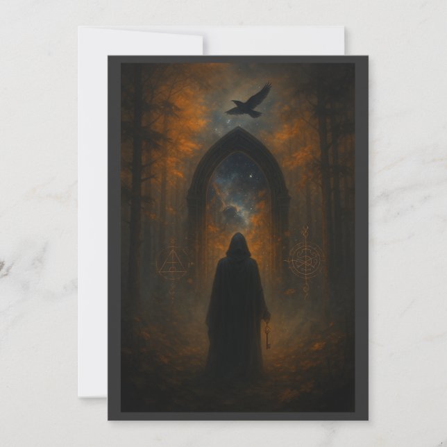 You Hold the Key to Your Desired Reality  Invitation (Front)