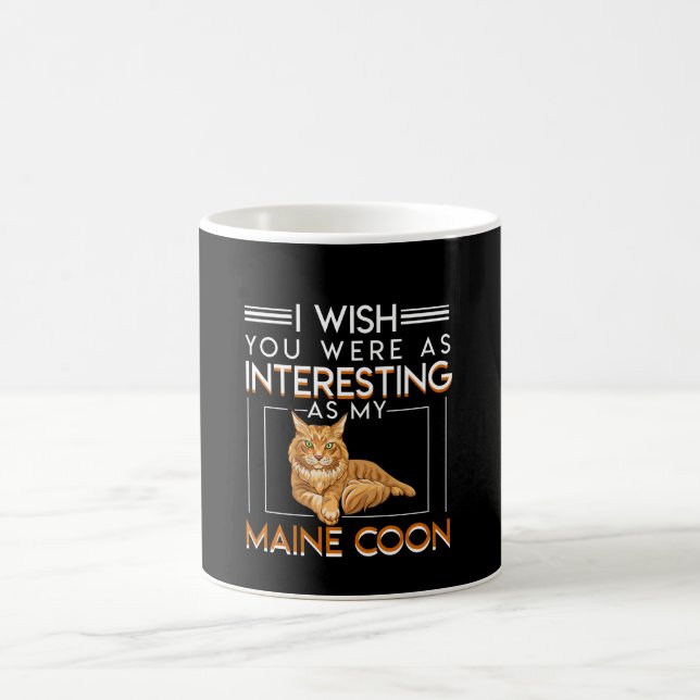 You Interesting As Maine Coon Cat Owner Coffee Mug (Center)