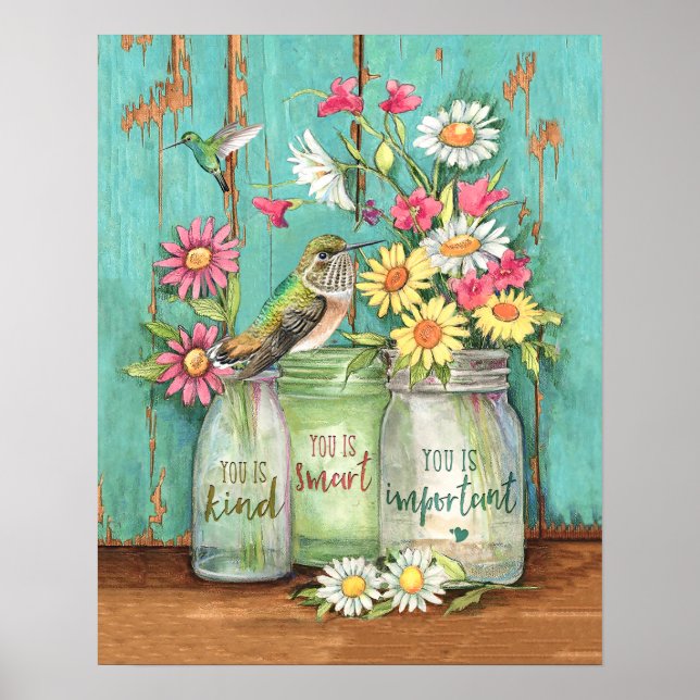You Is Kind Hummingbird  Poster (Front)
