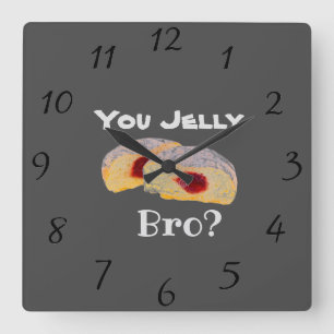 You Jelly Bro? Wall Clock