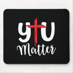 You Jesus Christian Religious Faith Mouse Mat