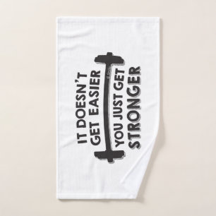 You Just Get Stronger Hand Towel