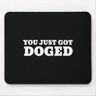 You Just Got Doged Trump Premium  Mouse Mat