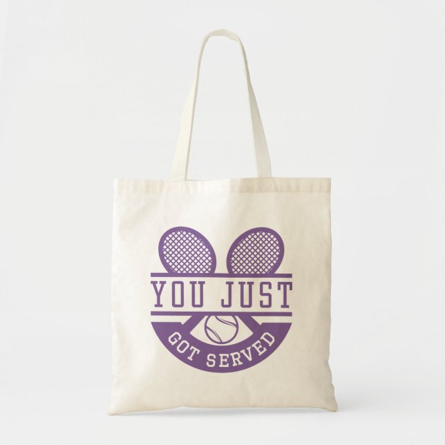 You Just Got Served Tote Bag (Front)