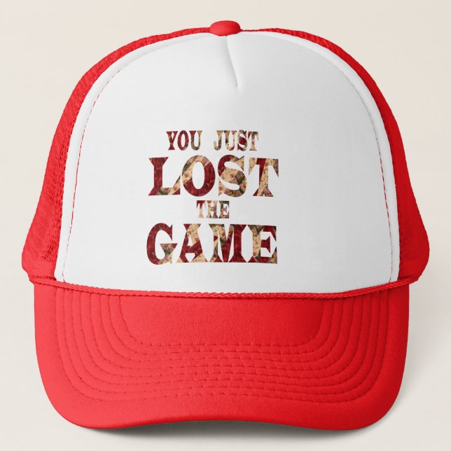 You just lost the game - Internet meme Trucker Hat (Front)