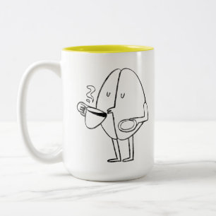 You keep me grounded Two-Tone coffee mug