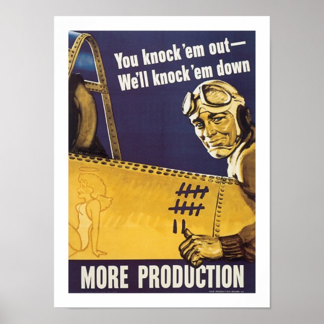 You Knock 'Em Out Poster (Front)