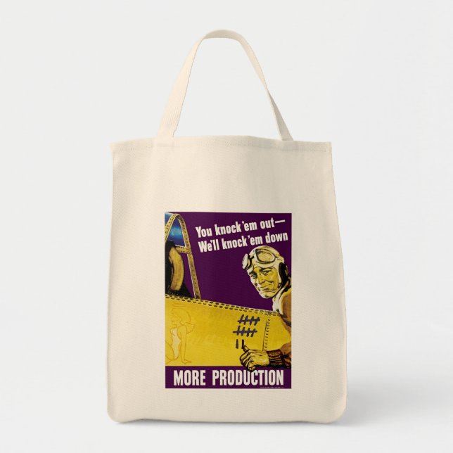 You Knock 'Em Out Tote Bag (Front)