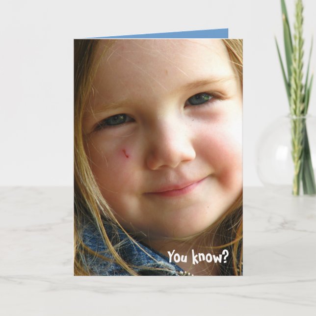 You know? card (Front)