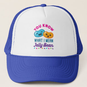 You Know What I Mean Jelly Bean Kawaii Candy Trucker Hat