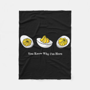 You Know Why I'm Here2 Fleece Blanket