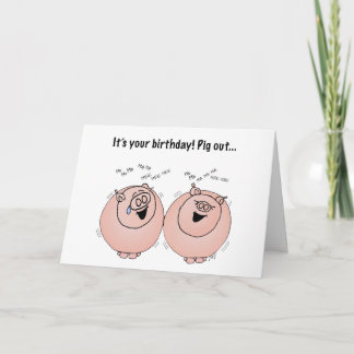 you know you dessert it! card
