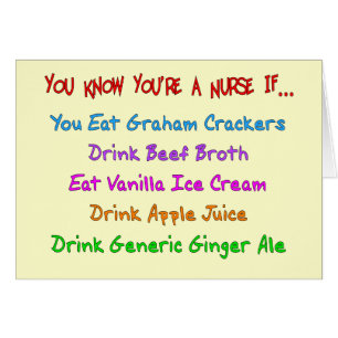 You Know You're A Nurse IF...