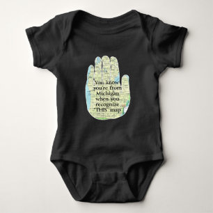 You Know You're From Michigan When You Recognise Baby Bodysuit