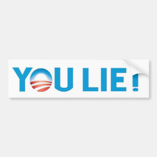 You Lie! Bumper Sticker