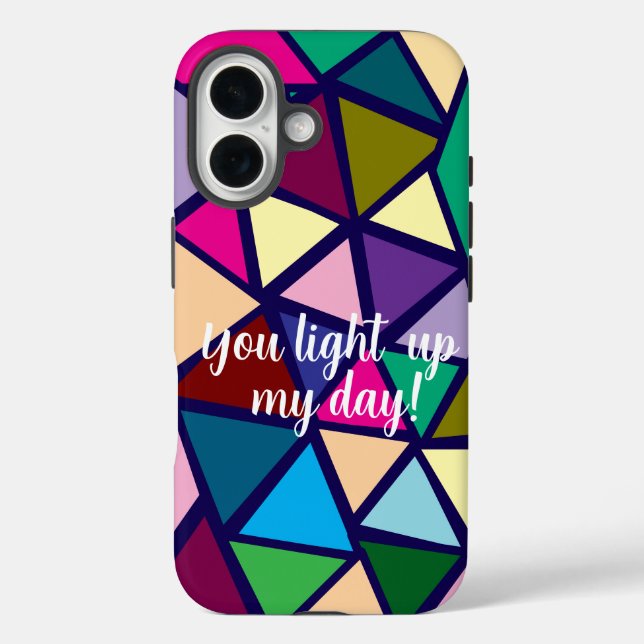 You light up my day! Case-Mate iPhone case (Back)