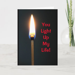 You Light Up My Life - Valentine's Day Holiday Card