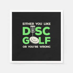 You Like Disc Golf Napkin
