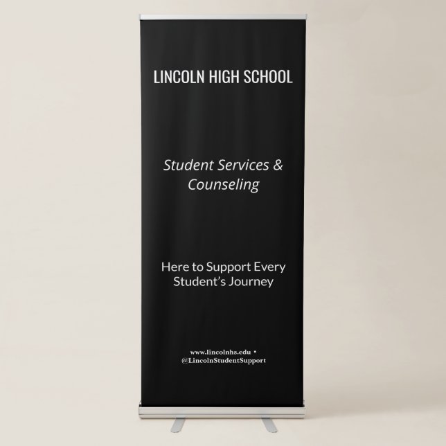 You’ll Be Amazed at How Portable This Banner  (Front)